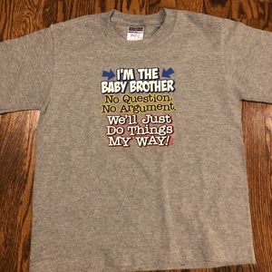 I’m the baby brother t-shirt size S